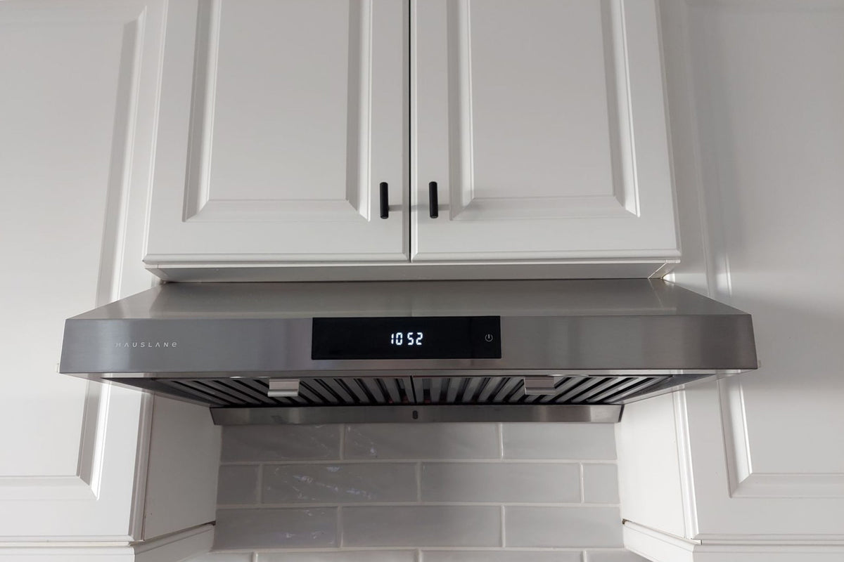 Set the Fan AutoDelay Shut Off on Your Hauslane Range Hood