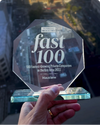 Hauslane's award for one of the 100 fastest growing private companies in the bay area.