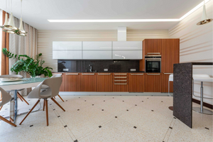 bright earthy style kitchen