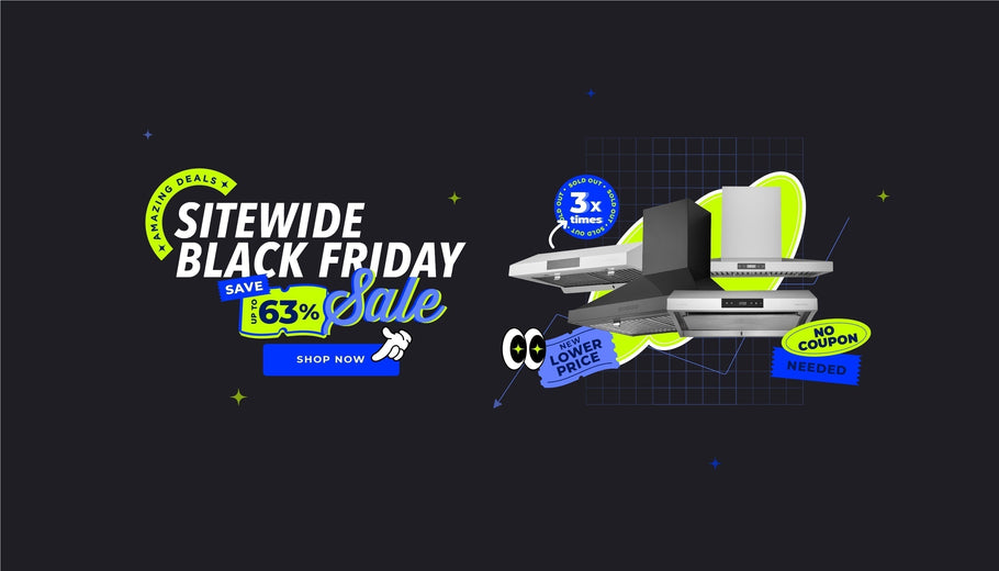 Black Friday Sale: Save on a New Hauslane Range Hood