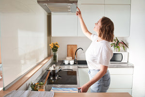 Skip the Makeup Air Filter with Power Control Technology™Limit Your Range Hood’s Power to Under 400 CFM (Whenever You Want)