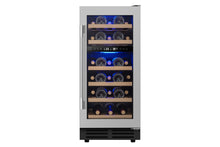 Load image into Gallery viewer, Sympa 15" Dual Zone Wine Cooler