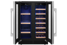 Load image into Gallery viewer, Sympa 24" Dual Zone French Door Wine Cooler