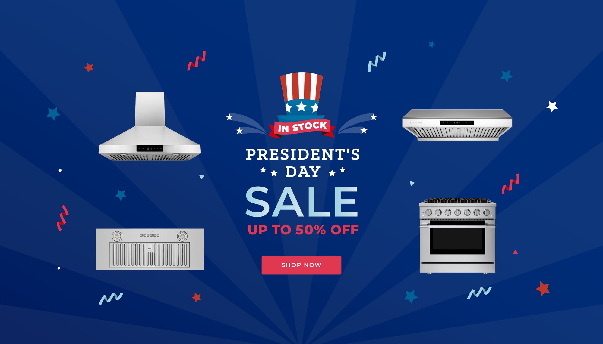 President's Day Sale. Up to 50% Off. Shop Now