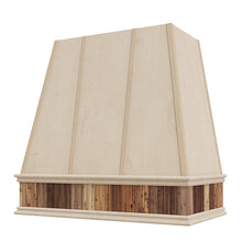 Load image into Gallery viewer, Tapered With Reclaimed Wood Band