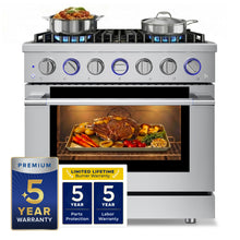 Load image into Gallery viewer, HausPro Range 36"