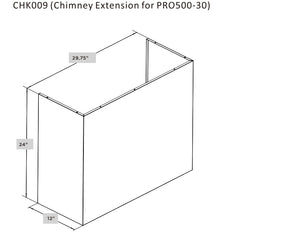 Chimney Cover Kit For PRO500